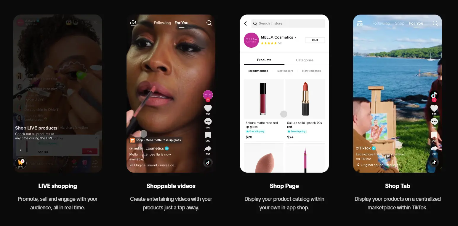 TikTok Shop startuje w Polsce. Czym jest i jak działa? 4 Formaty TikTok Shop