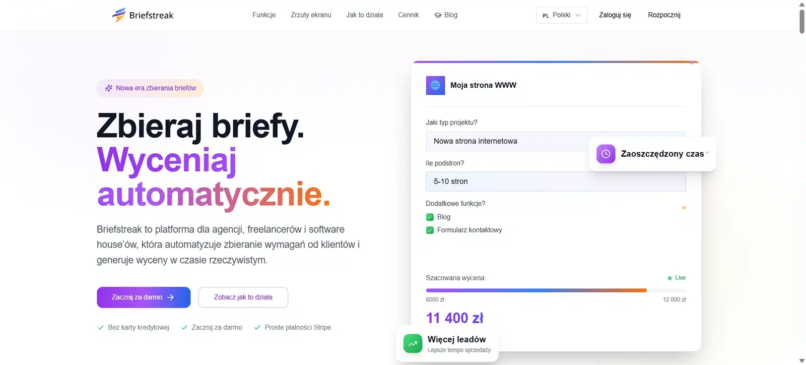 Jak przygotować brief do strony internetowej? 4 Dedykowane narzędzia do briefowania - Briefstreak